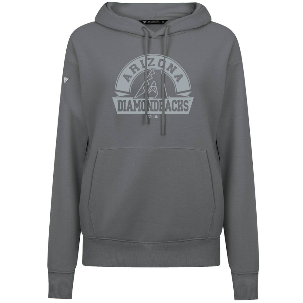 MLB Arizona Diamondbacks Levelwear Women's Adorn Banner Arch Hoodie