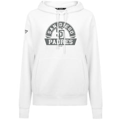 MLB San Diego Padres Levelwear Women's Adorn Banner Arch Hoodie