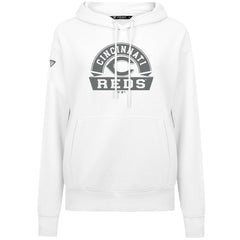 MLB Cincinnati Reds Levelwear Women's Adorn Banner Arch Hoodie