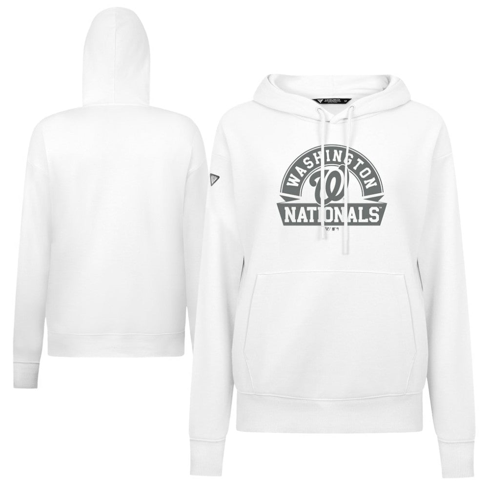 MLB Washington Nationals Levelwear Women's Adorn Banner Arch Hoodie