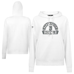 MLB Kansas City Royals Levelwear Women's Adorn Banner Arch Hoodie