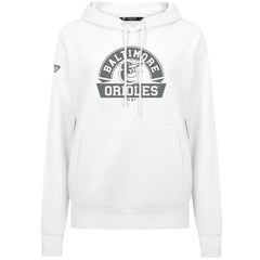 MLB Baltimore Orioles Levelwear Women's Adorn Banner Arch Hoodie