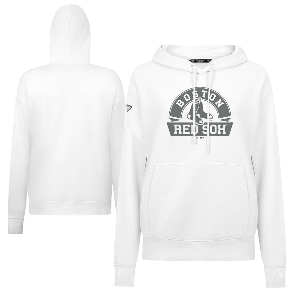 MLB Boston Red Sox Levelwear Women's Adorn Banner Arch Hoodie