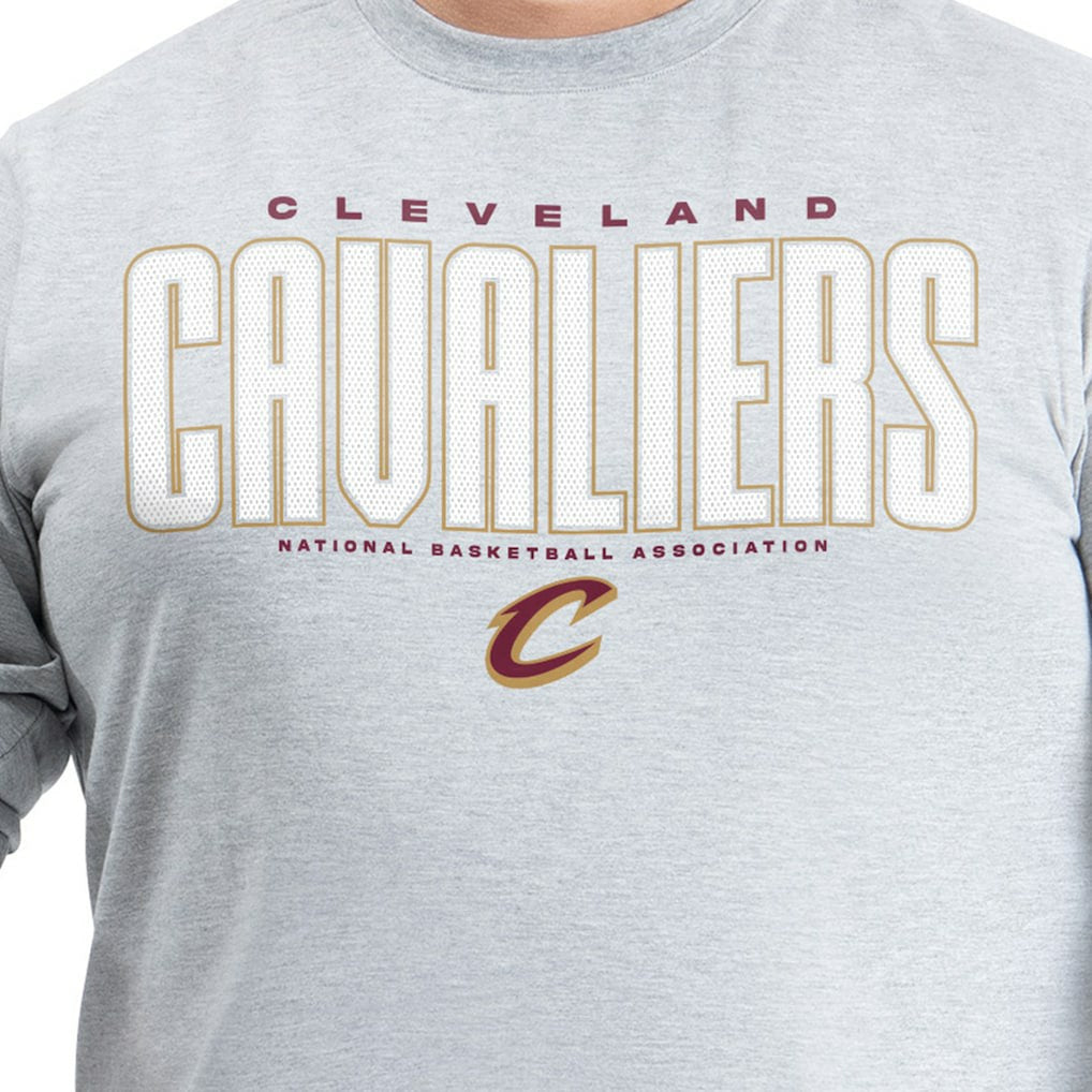 NBA Cleveland Cavaliers G-III Sports by Carl Banks Adaptive Printed Mesh Effect Long Sleeve T-Shirt sale