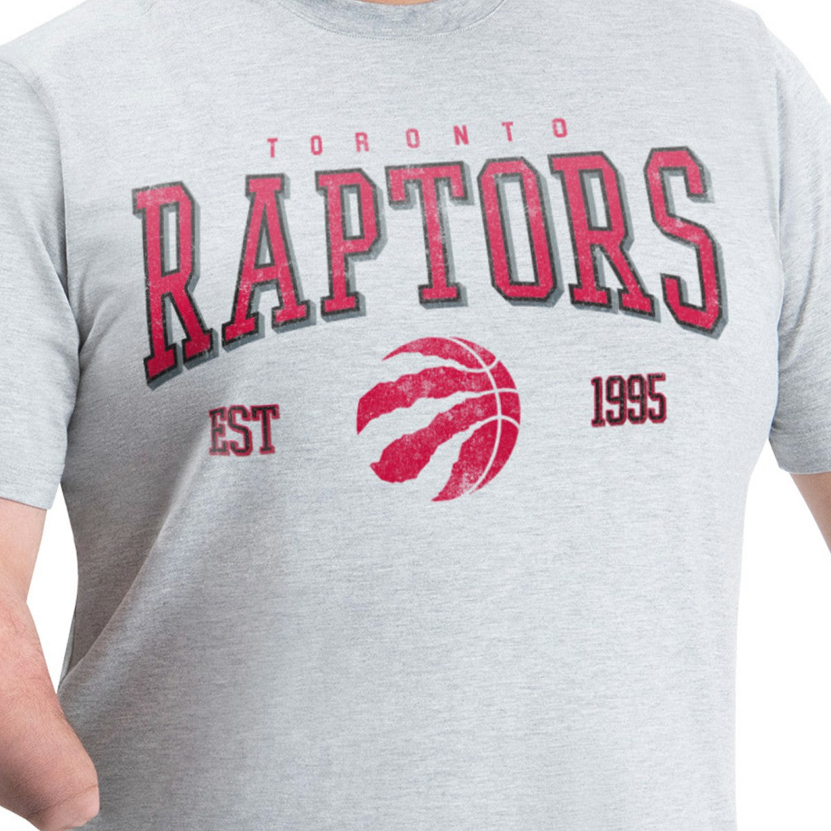 NBA Toronto Raptors G-III Sports by Carl Banks Adaptive Classic Team Spirit Short Sleeve T-Shirt