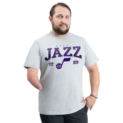 NBA Utah Jazz G-III Sports by Carl Banks Adaptive Classic Team Spirit Short Sleeve T-Shirt