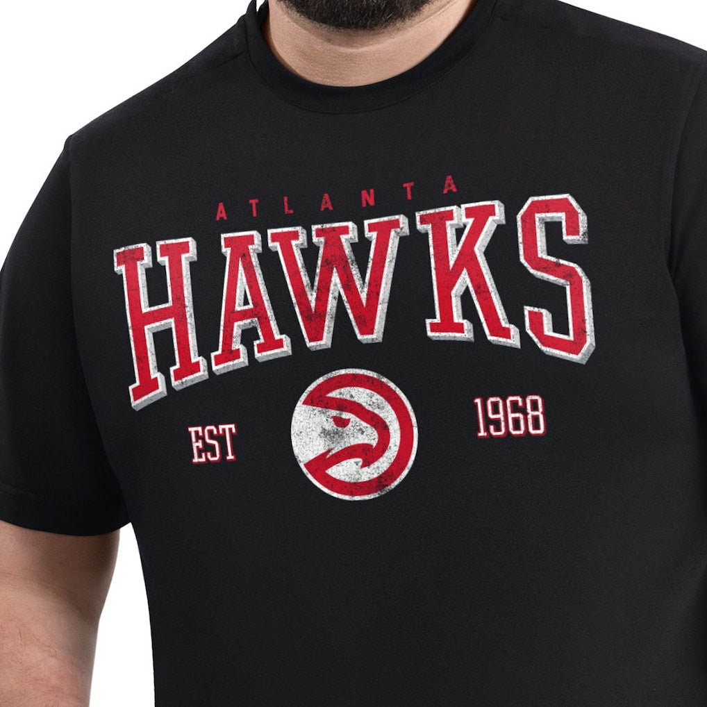NBA Atlanta Hawks G-III Sports by Carl Banks Adaptive Classic Team Spirit Short Sleeve T-Shirt
