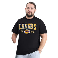 NBA Los Angeles Lakers G-III Sports by Carl Banks Adaptive Classic Team Spirit Short Sleeve T-Shirt