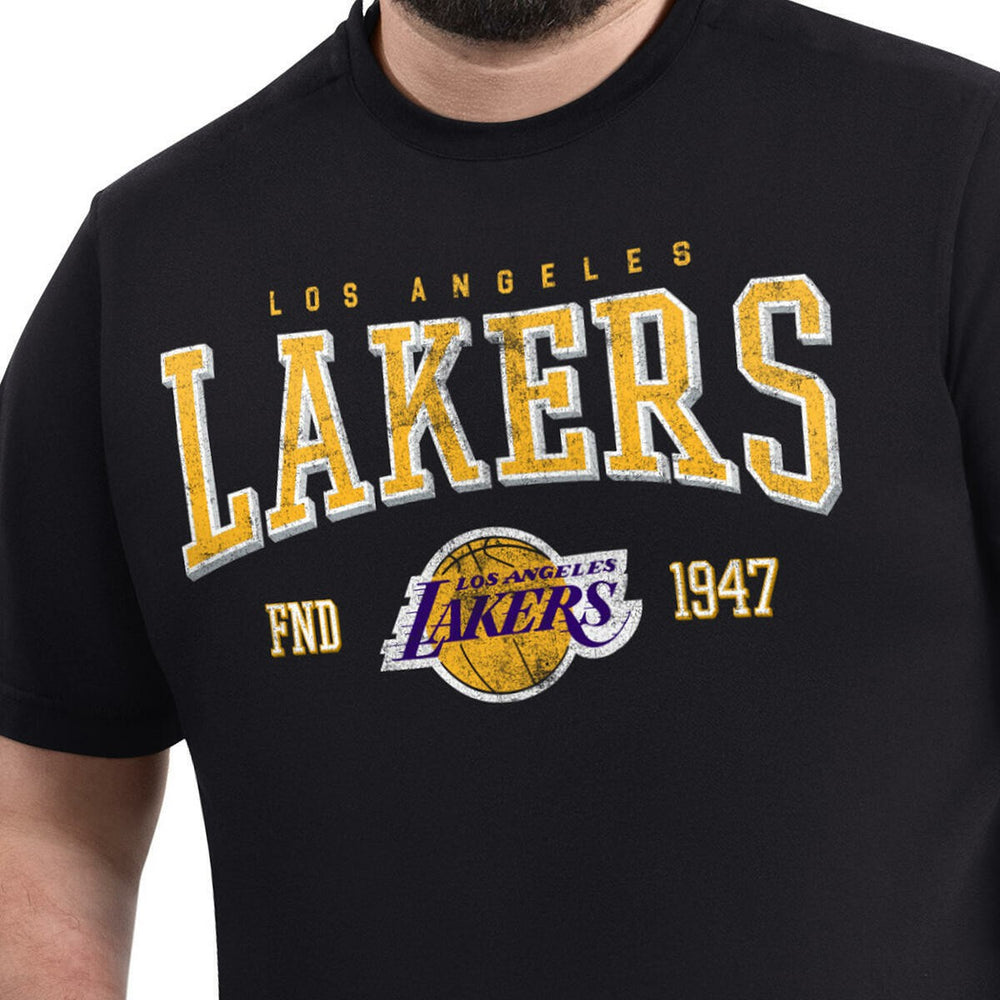 NBA Los Angeles Lakers G-III Sports by Carl Banks Adaptive Classic Team Spirit Short Sleeve T-Shirt