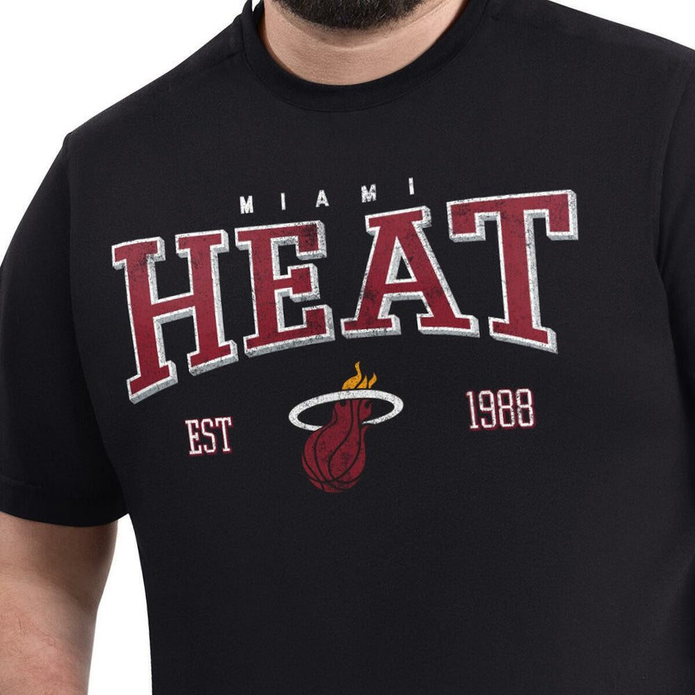NBA Miami Heat G-III Sports by Carl Banks Adaptive Classic Team Spirit Short Sleeve T-Shirt