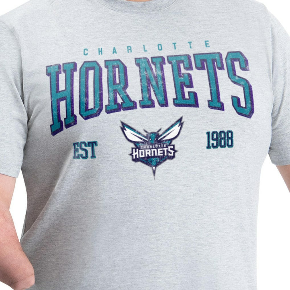 NBA Charlotte Hornets G-III Sports by Carl Banks Adaptive Classic Team Spirit Short Sleeve T-Shirt
