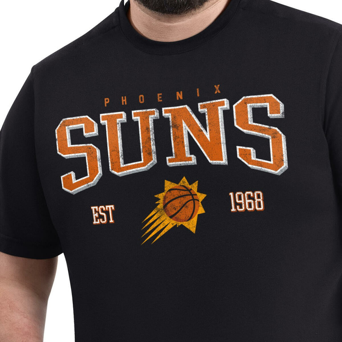 NBA Phoenix Suns G-III Sports by Carl Banks Adaptive Classic Team Spirit Short Sleeve T-Shirt
