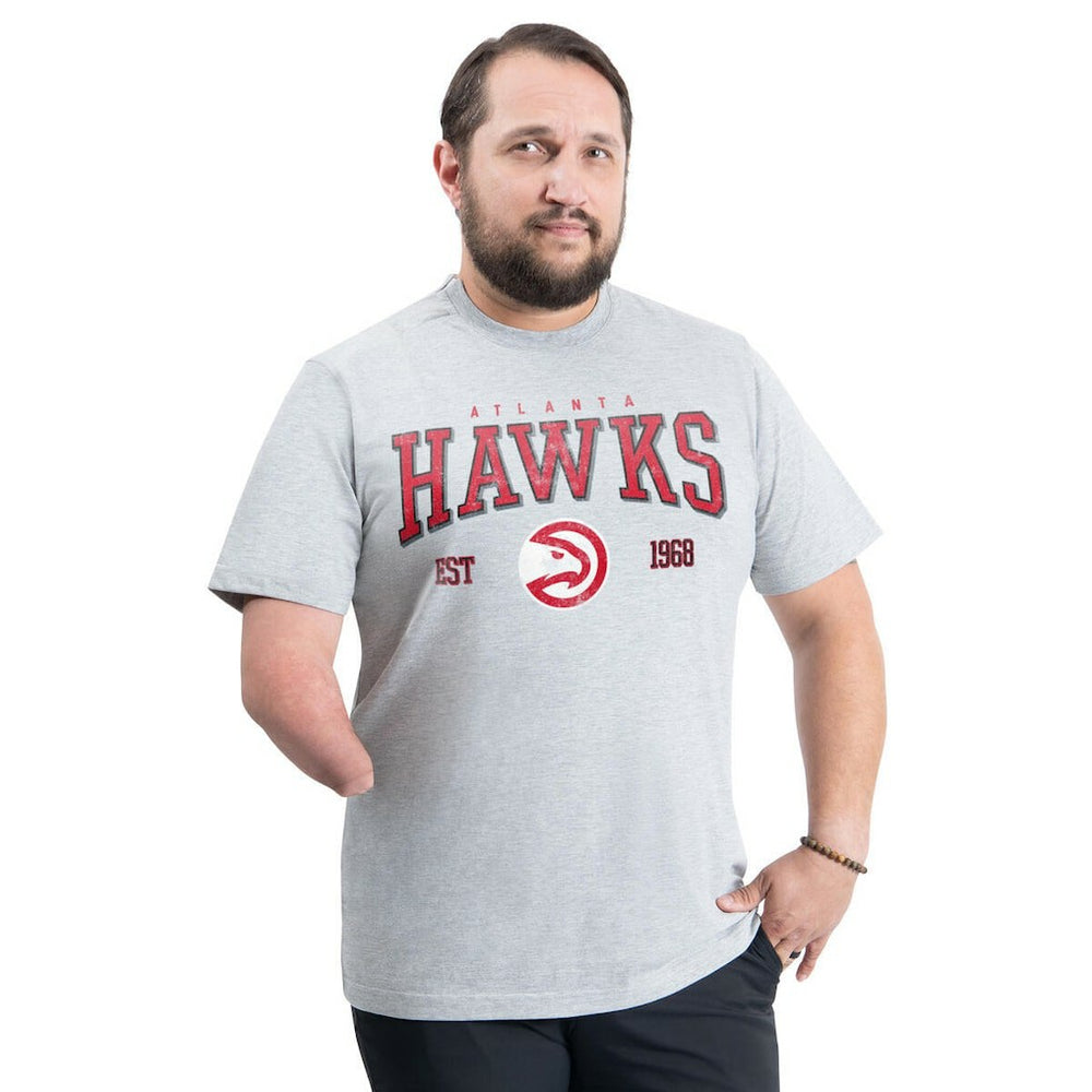 NBA Atlanta Hawks G-III Sports by Carl Banks Adaptive Classic Team Spirit Short Sleeve T-Shirt