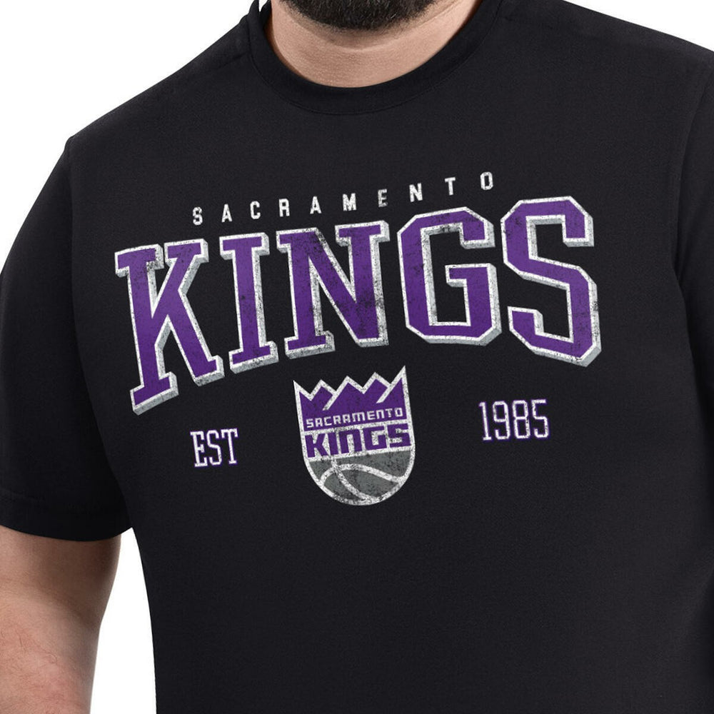 NBA Sacramento Kings G-III Sports by Carl Banks Adaptive Classic Team Spirit Short Sleeve T-Shirt