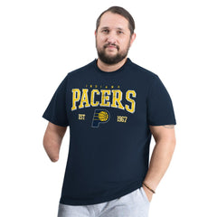 NBA Indiana Pacers G-III Sports by Carl Banks Adaptive Classic Team Spirit Short Sleeve T-Shirt