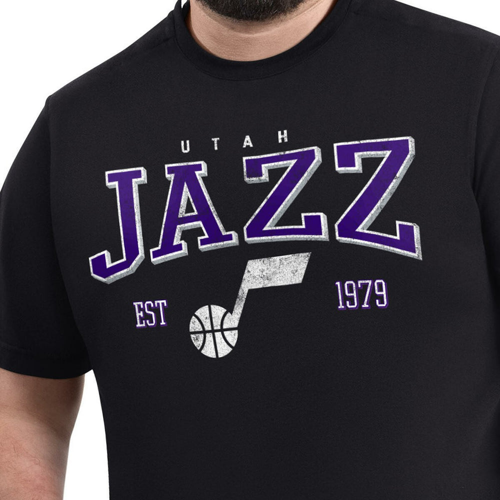 NBA Utah Jazz G-III Sports by Carl Banks Adaptive Classic Team Spirit Short Sleeve T-Shirt