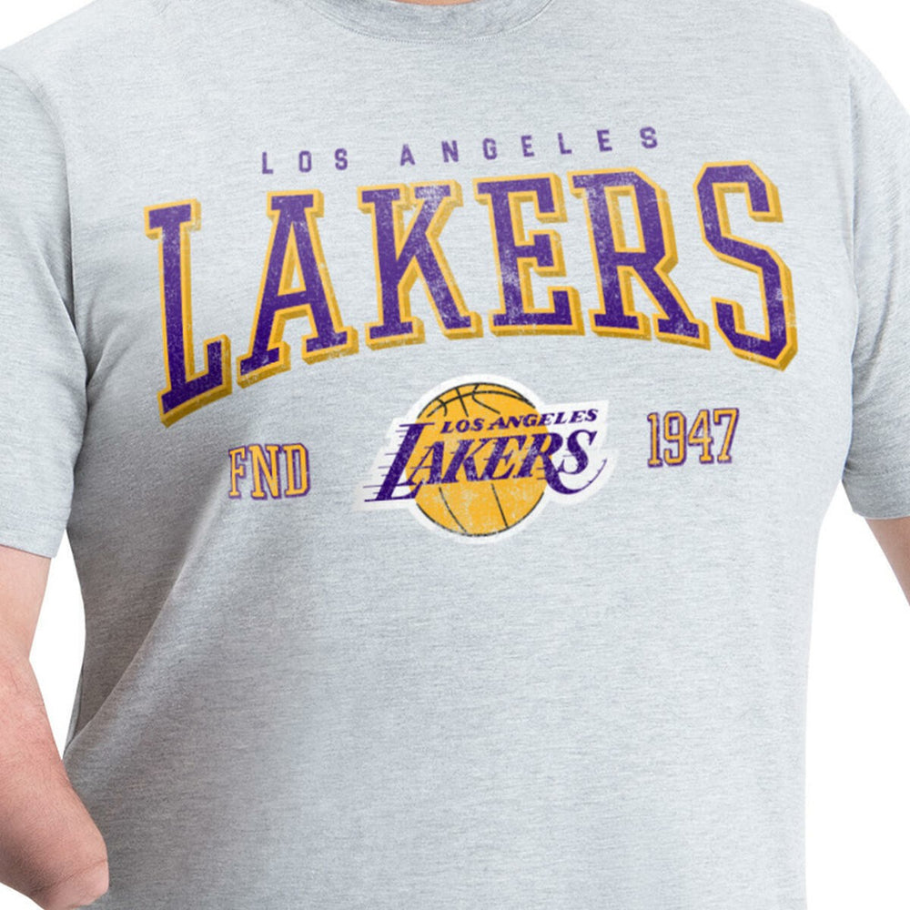 NBA Los Angeles Lakers G-III Sports by Carl Banks Adaptive Classic Team Spirit Short Sleeve T-Shirt