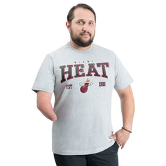 NBA Miami Heat G-III Sports by Carl Banks Adaptive Classic Team Spirit Short Sleeve T-Shirt