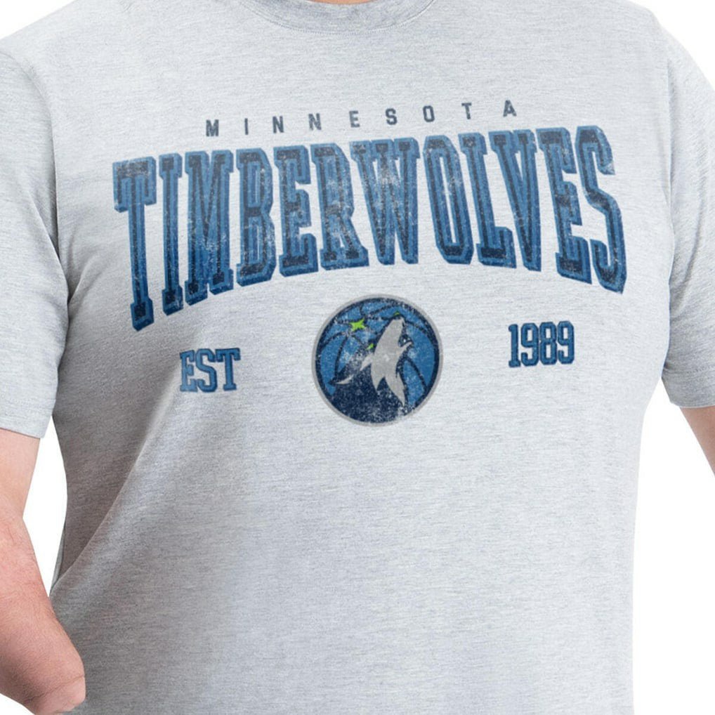 NBA Minnesota Timberwolves G-III Sports by Carl Banks Adaptive Classic Team Spirit Short Sleeve T-Shirt