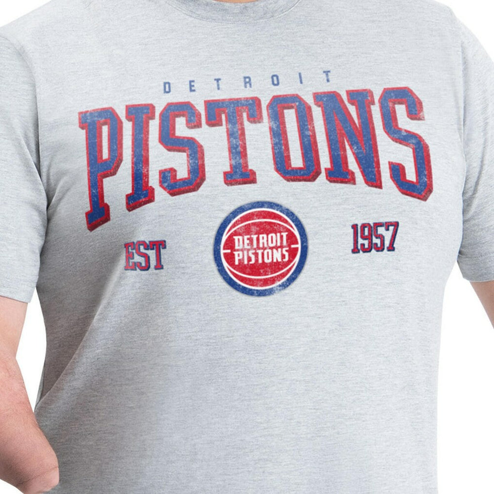 NBA Detroit Pistons G-III Sports by Carl Banks Adaptive Classic Team Spirit Short Sleeve T-Shirt sale