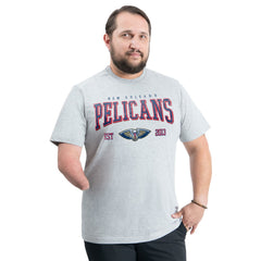NBA New Orleans Pelicans G-III Sports by Carl Banks Adaptive Classic Team Spirit Short Sleeve T-Shirt