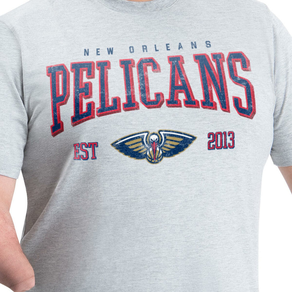 NBA New Orleans Pelicans G-III Sports by Carl Banks Adaptive Classic Team Spirit Short Sleeve T-Shirt