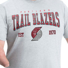 NBA Portland Trail Blazers G-III Sports by Carl Banks Adaptive Classic Team Spirit Short Sleeve T-Shirt