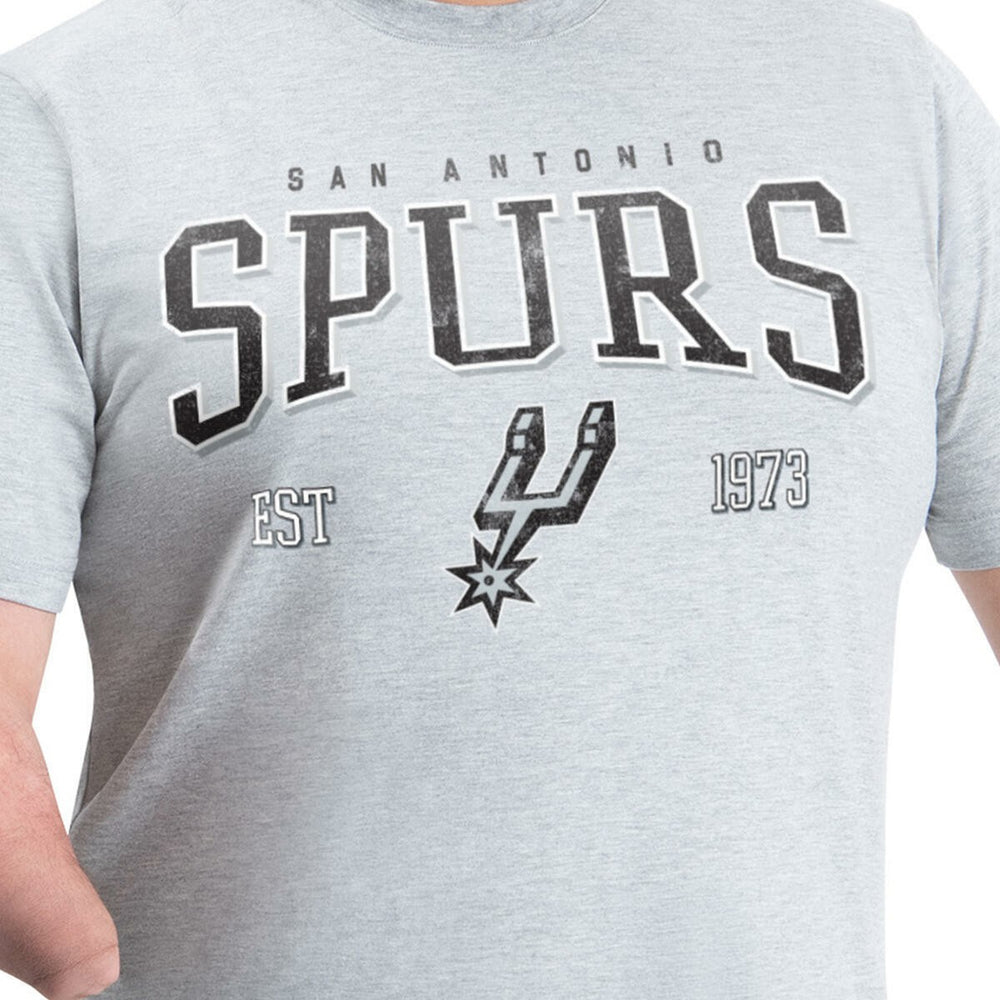 NBA San Antonio Spurs G-III Sports by Carl Banks Adaptive Classic Team Spirit Short Sleeve T-Shirt