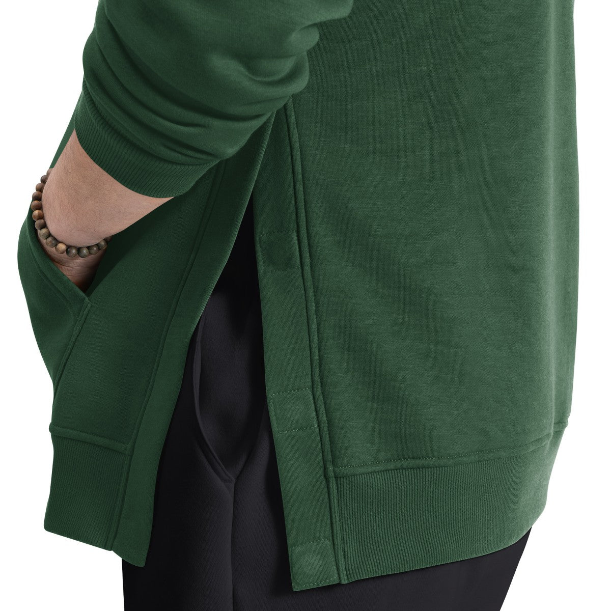 NBA Milwaukee Bucks G-III Sports by Carl Banks Adaptive Team Arc Fleece Hoodie