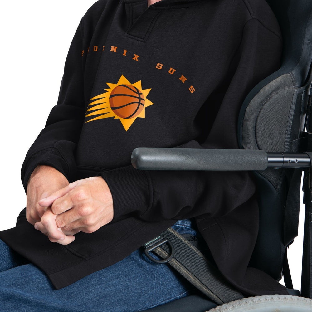 NBA Phoenix Suns G-III Sports by Carl Banks Adaptive Team Arc Fleece Hoodie