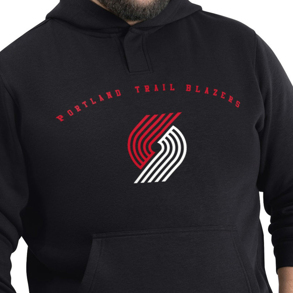 NBA Portland Trail Blazers G-III Sports by Carl Banks Adaptive Team Arc Fleece Hoodie