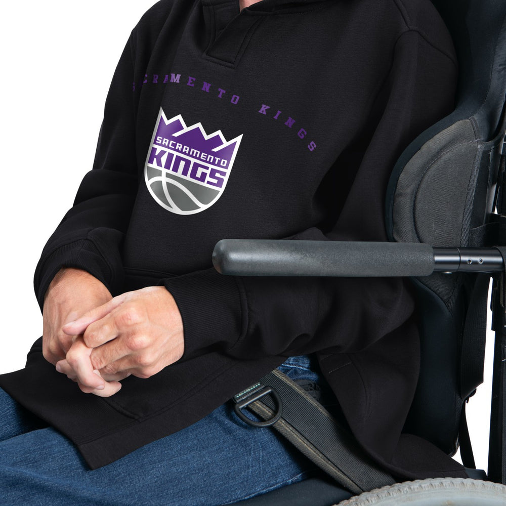 NBA Sacramento Kings G-III Sports by Carl Banks Adaptive Team Arc Fleece Hoodie