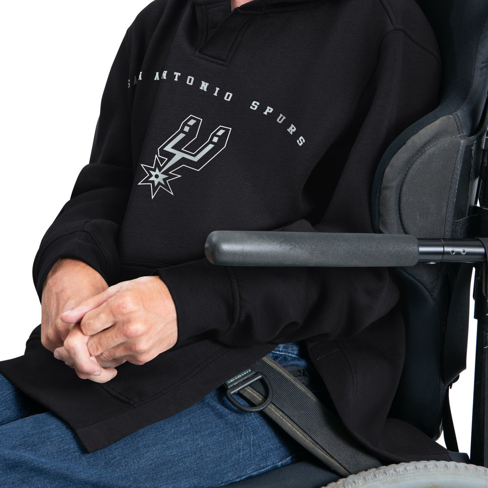 NBA San Antonio Spurs G-III Sports by Carl Banks Adaptive Team Arc Fleece Hoodie