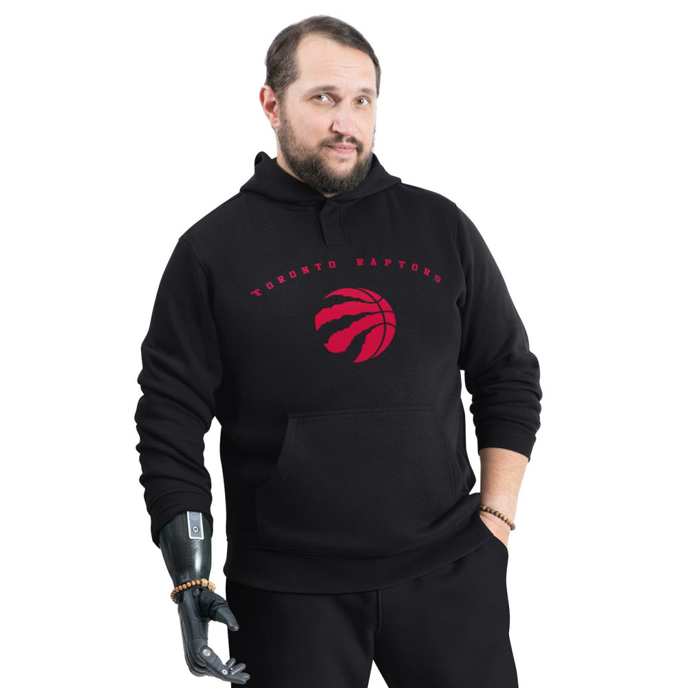 NBA Toronto Raptors G-III Sports by Carl Banks Adaptive Team Arc Fleece Hoodie