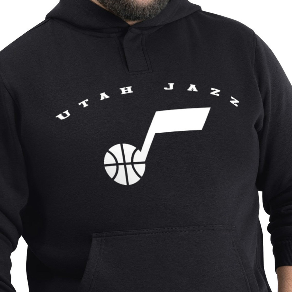 NBA Utah Jazz G-III Sports by Carl Banks Adaptive Team Arc Fleece Hoodie