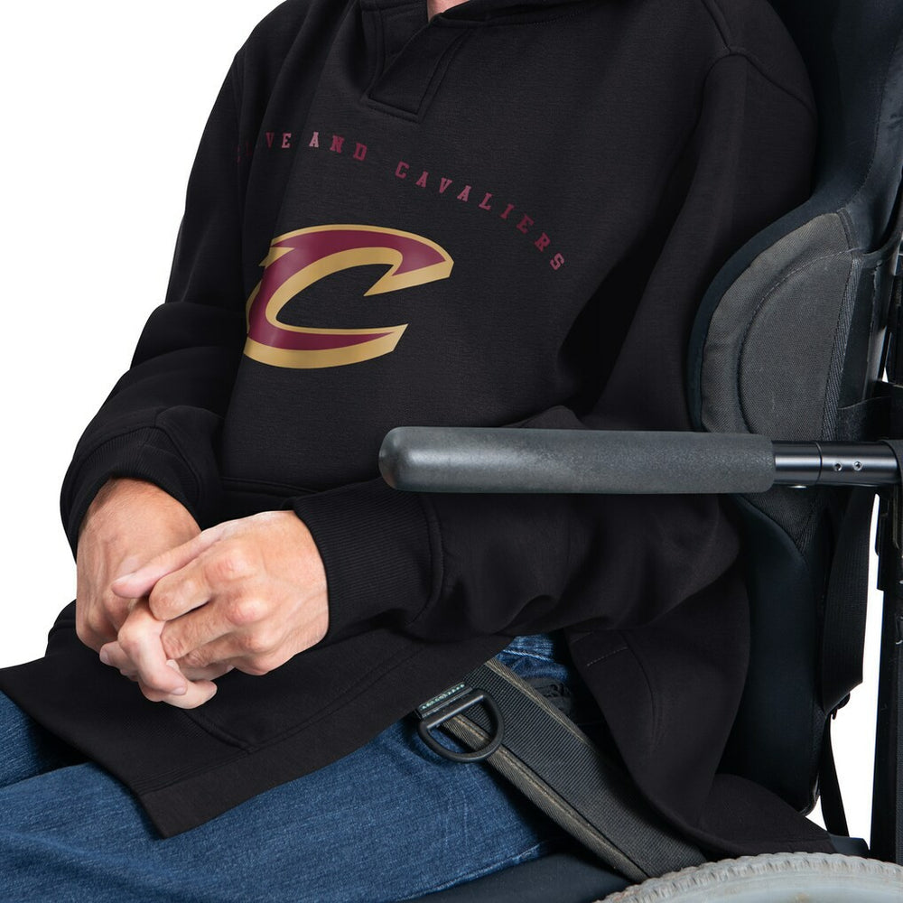 NBA Cleveland Cavaliers G-III Sports by Carl Banks Adaptive Team Arc Fleece Hoodie sale