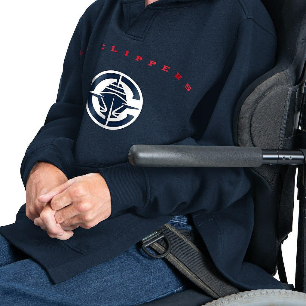 NBA LA Clippers G-III Sports by Carl Banks Adaptive Team Arc Fleece Hoodie