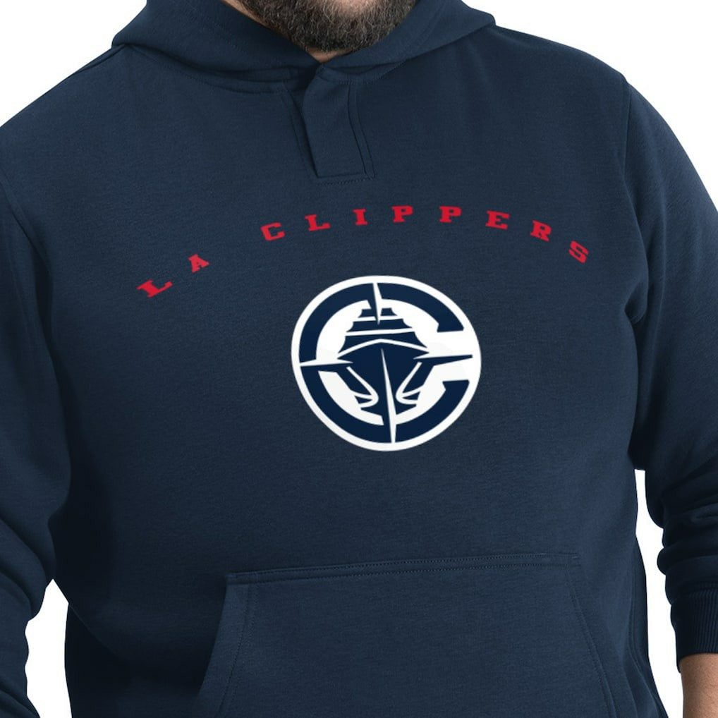 NBA LA Clippers G-III Sports by Carl Banks Adaptive Team Arc Fleece Hoodie