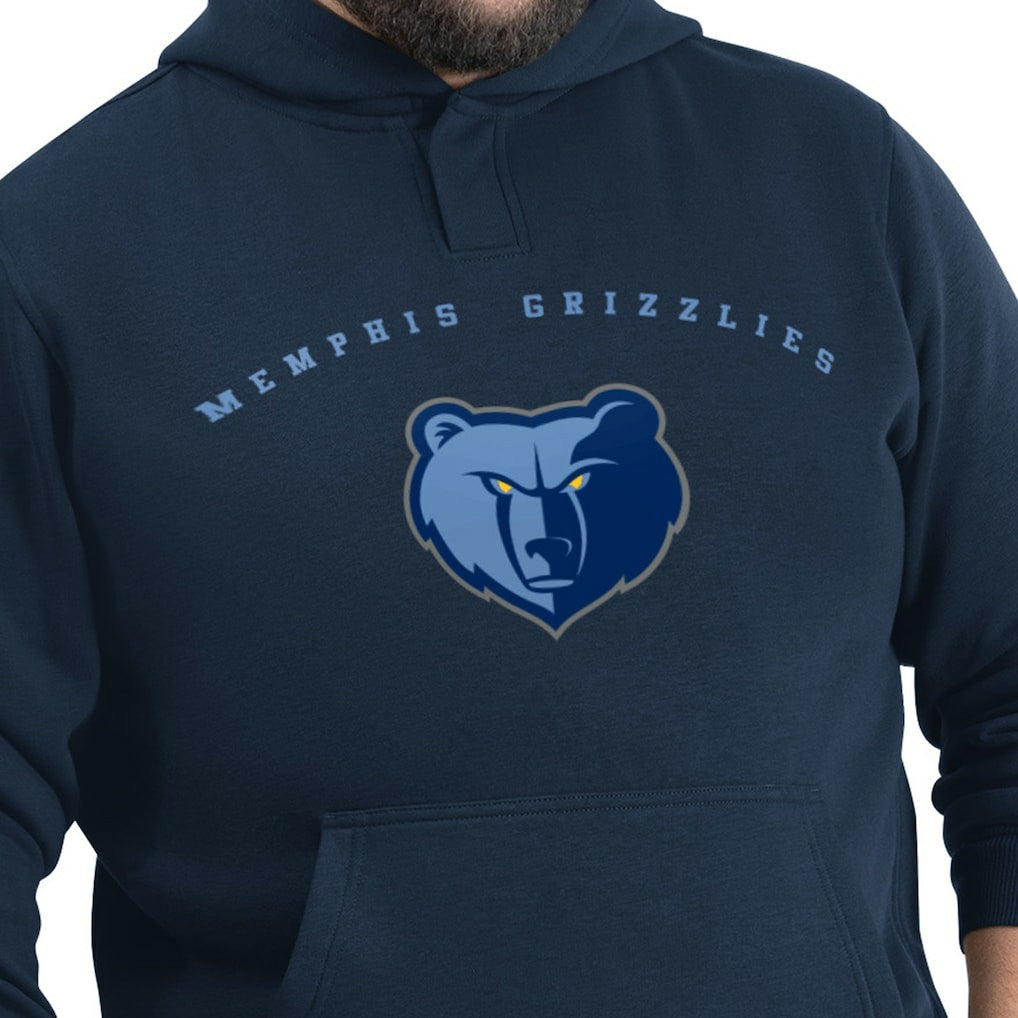 NBA Memphis Grizzlies G-III Sports by Carl Banks Adaptive Team Arc Fleece Hoodie
