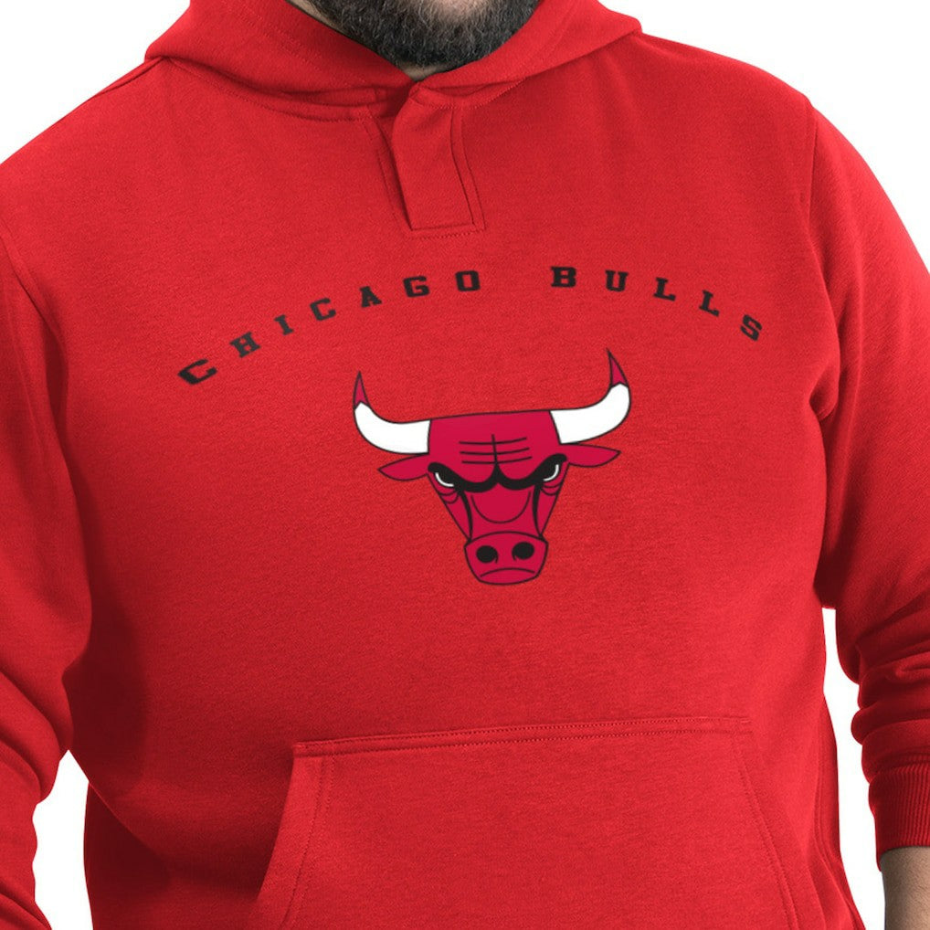 NBA Chicago Bulls G-III Sports by Carl Banks Adaptive Team Arc Fleece Hoodie sale