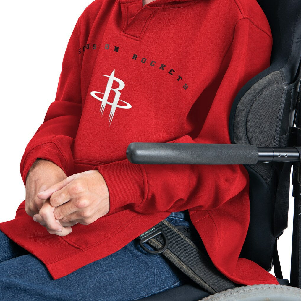 NBA Houston Rockets G-III Sports by Carl Banks Adaptive Team Arc Fleece Hoodie sale