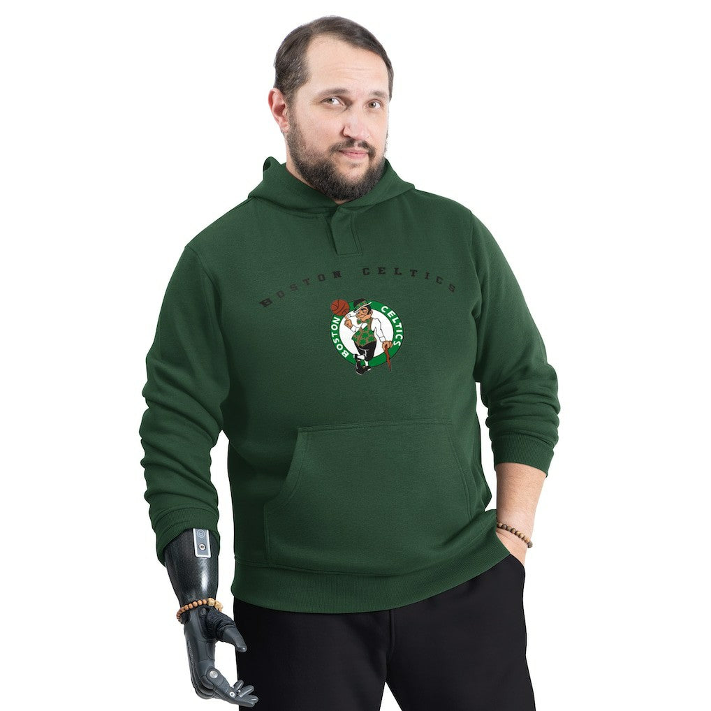 NBA Boston Celtics G-III Sports by Carl Banks Adaptive Team Arc Fleece Hoodie