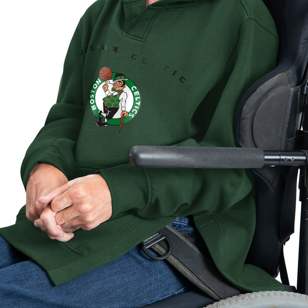 NBA Boston Celtics G-III Sports by Carl Banks Adaptive Team Arc Fleece Hoodie