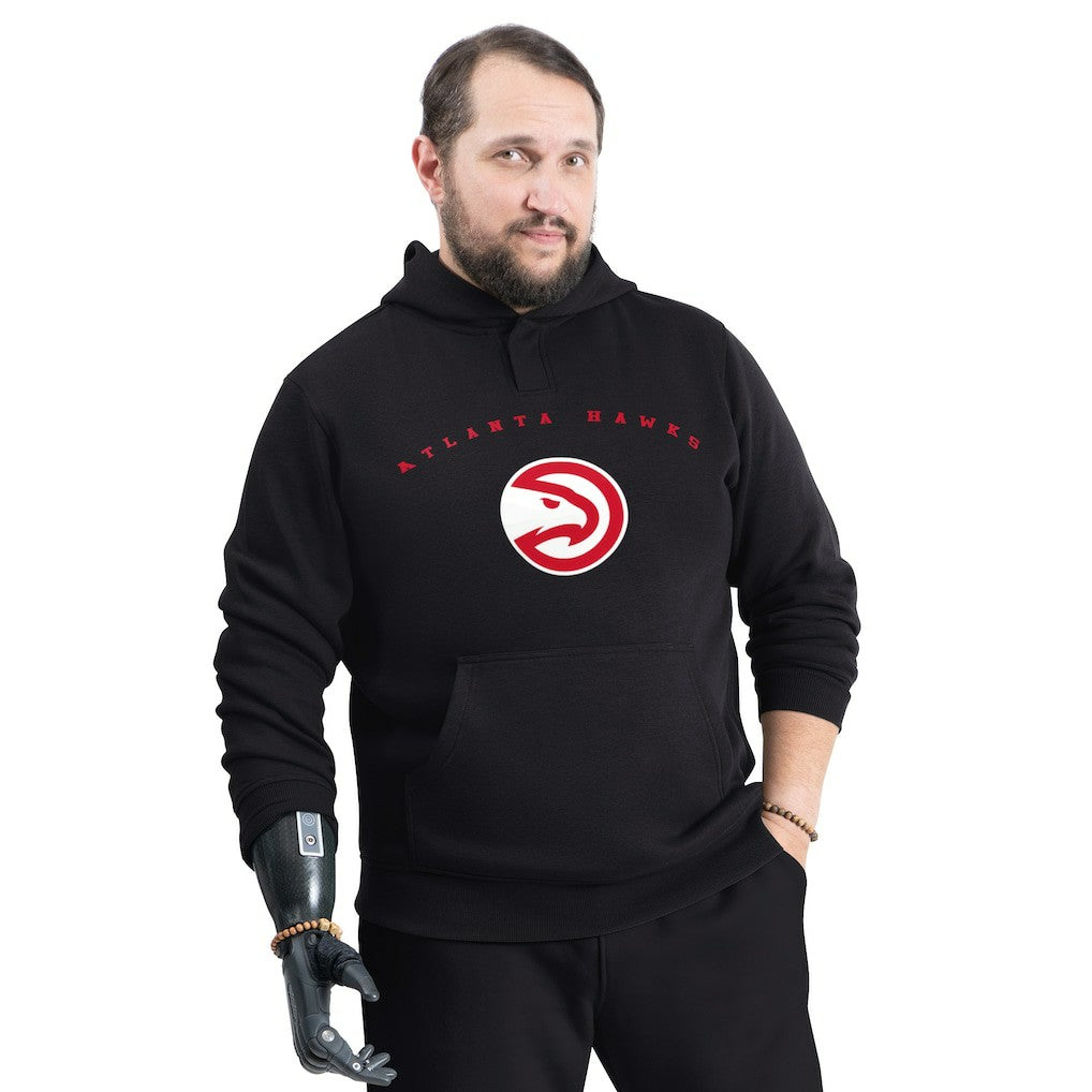 NBA Atlanta Hawks G-III Sports by Carl Banks Adaptive Team Arc Fleece Hoodie