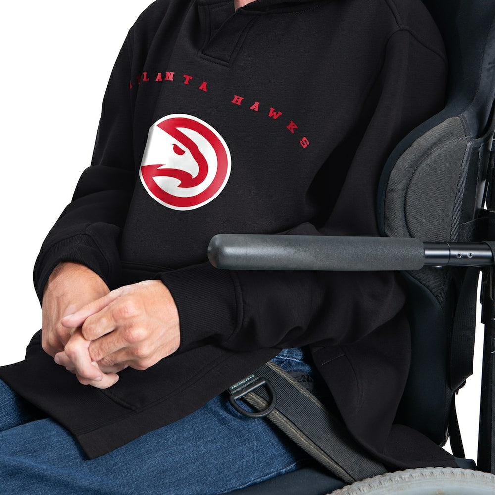 NBA Atlanta Hawks G-III Sports by Carl Banks Adaptive Team Arc Fleece Hoodie