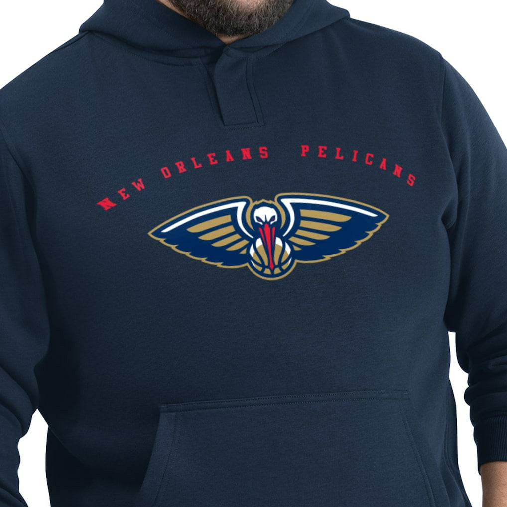NBA New Orleans Pelicans G-III Sports by Carl Banks Adaptive Team Arc Fleece Hoodie