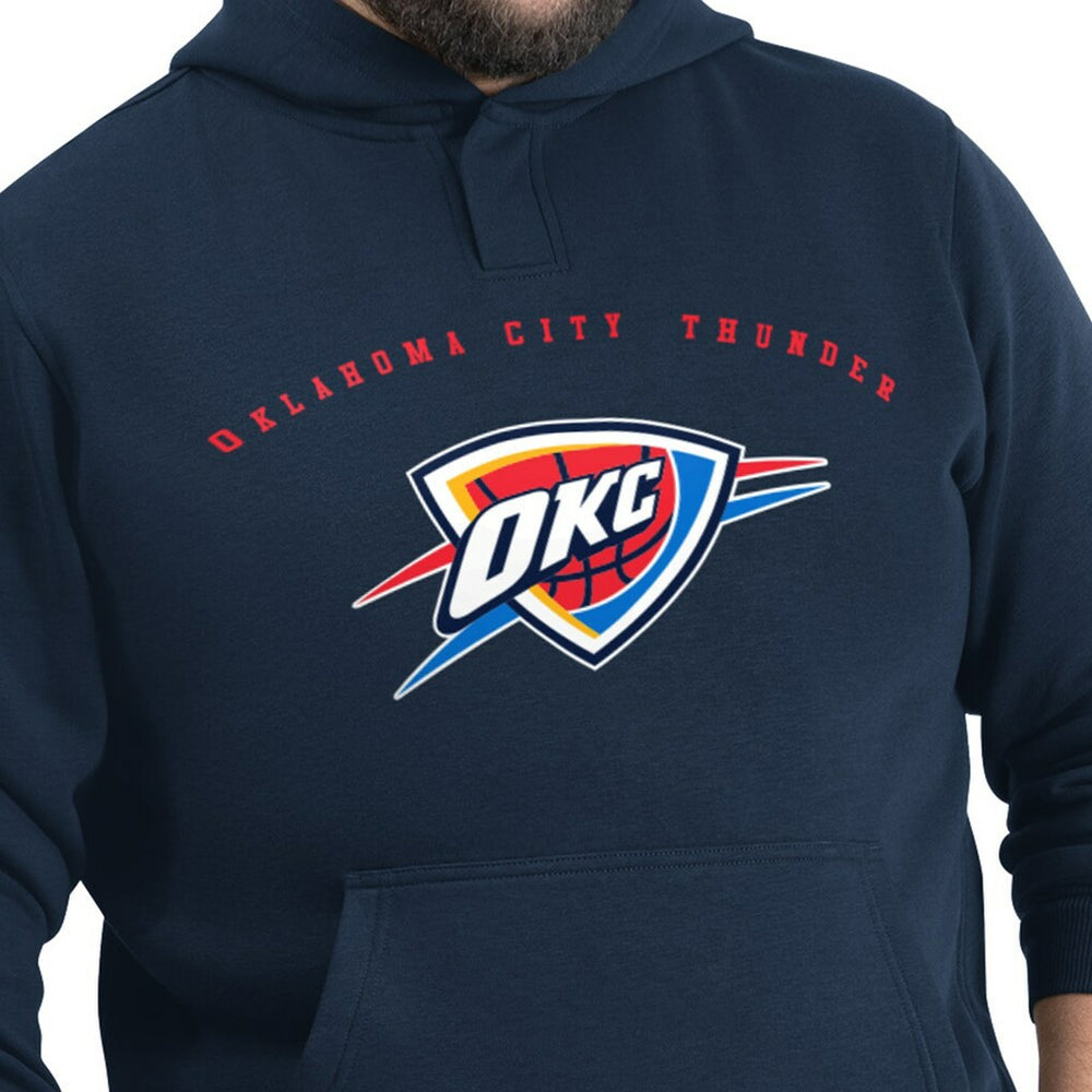 NBA Oklahoma City Thunder G-III Sports by Carl Banks Adaptive Team Arc Fleece Hoodie