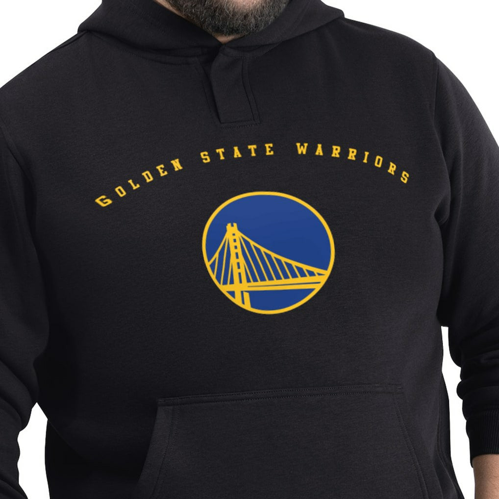 NBA Golden State Warriors G-III Sports by Carl Banks Adaptive Team Arc Fleece Hoodie sale