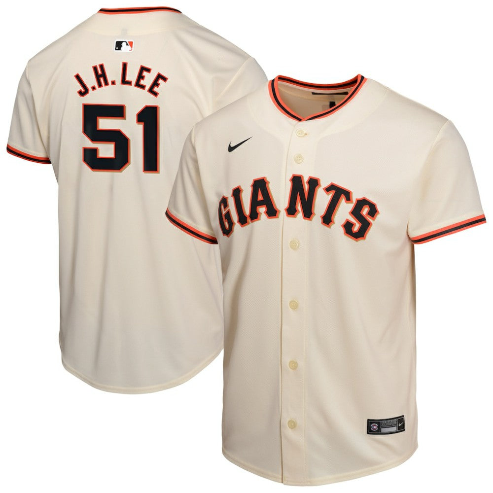 MLB Jung Hoo Lee San Francisco Giants Nike Youth Home Player Game Jersey