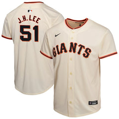 MLB Jung Hoo Lee San Francisco Giants Nike Youth Home Player Game Jersey